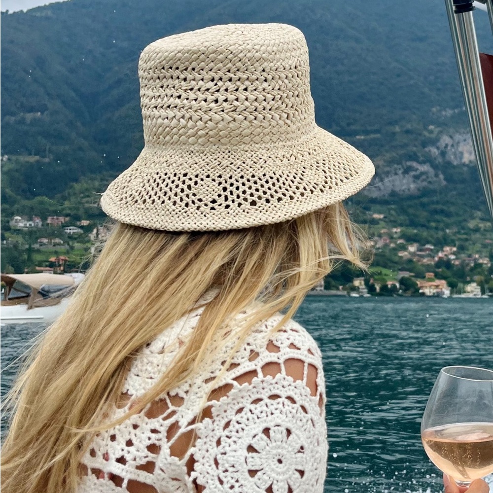 Nordstrom Straw Bucket Hat